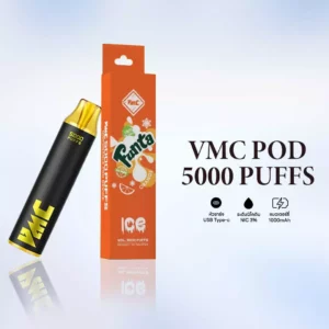 VMC 5000 puff Fanta Orange