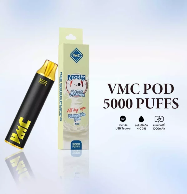 VMC 5000 puff Fresh Milk